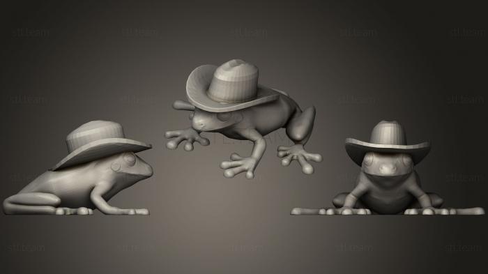 3D модель Коровья лягушка (STL)